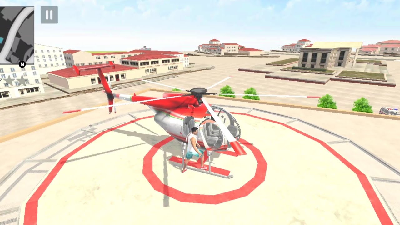 Helicopter vs Police Chase Showdown | Indian Theft Auto Simulator 1.7 Gameplay