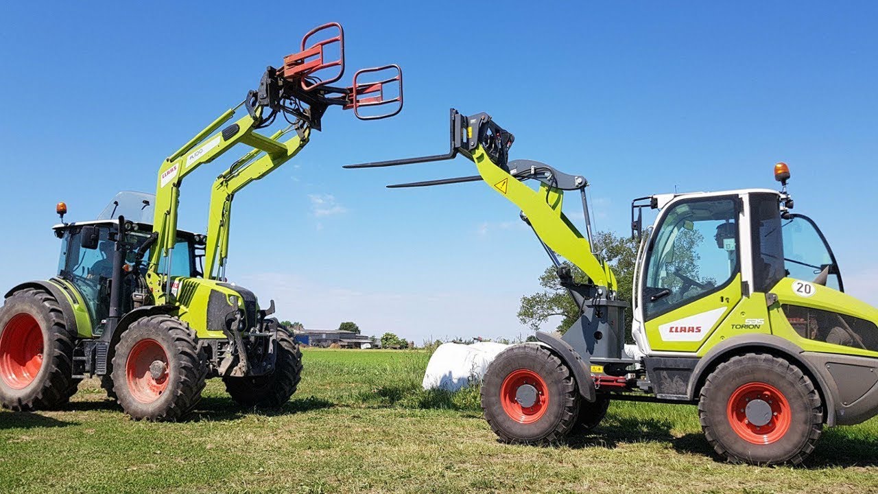 TEST Claas Torion 535 Sianokosy 2018 Claas Arion 420/650