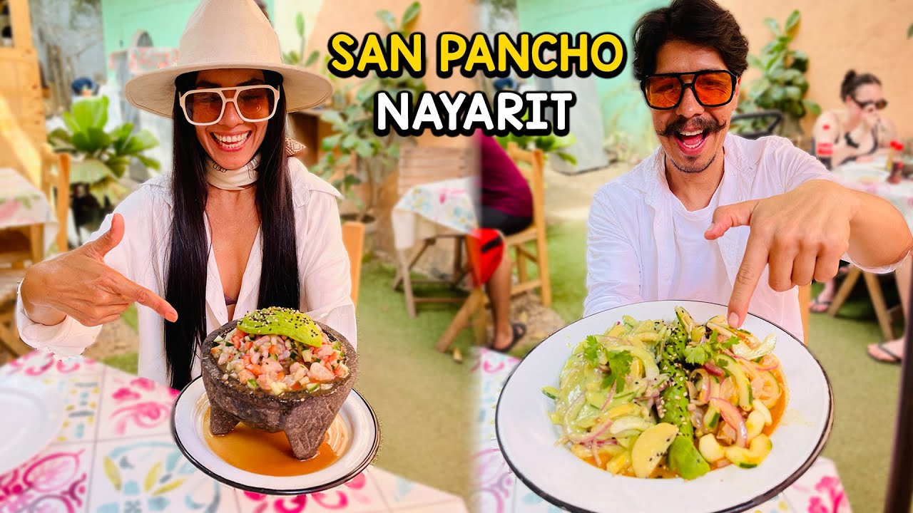 ¿Qué hacer en San Pancho, Nayarit? Probamos su famoso AGUACHILE de GUAYABA 😱🦐