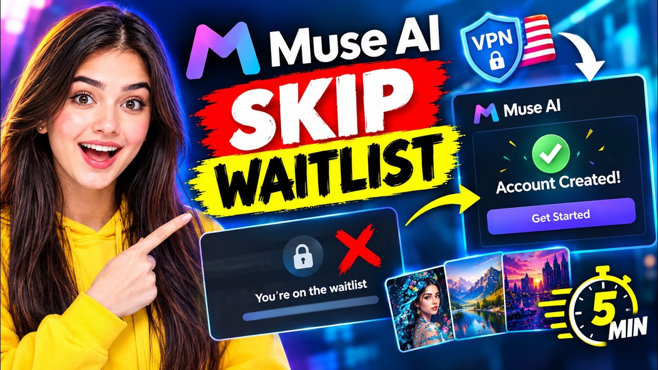 STOP Waiting! Skip the MUSE AI Waitlist in 5 Minutes 2026 Trick 🔥