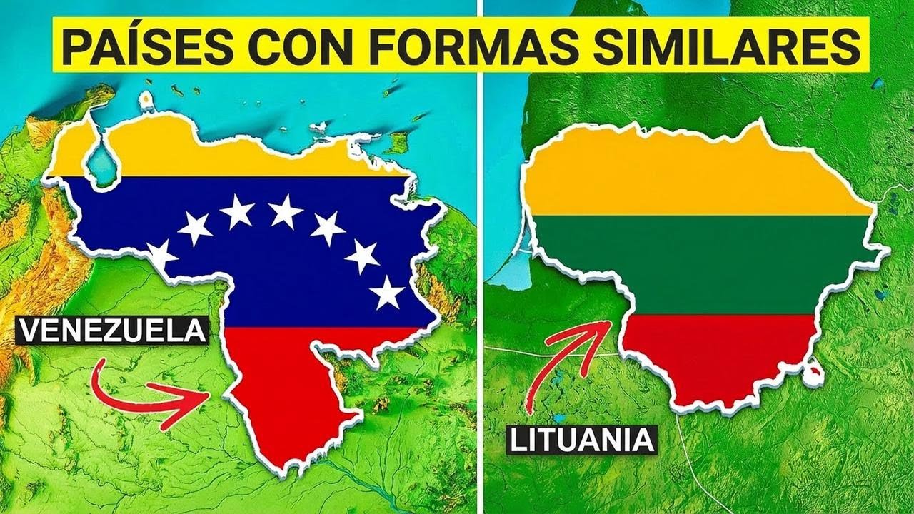 Países que se parecen más de lo que imaginas