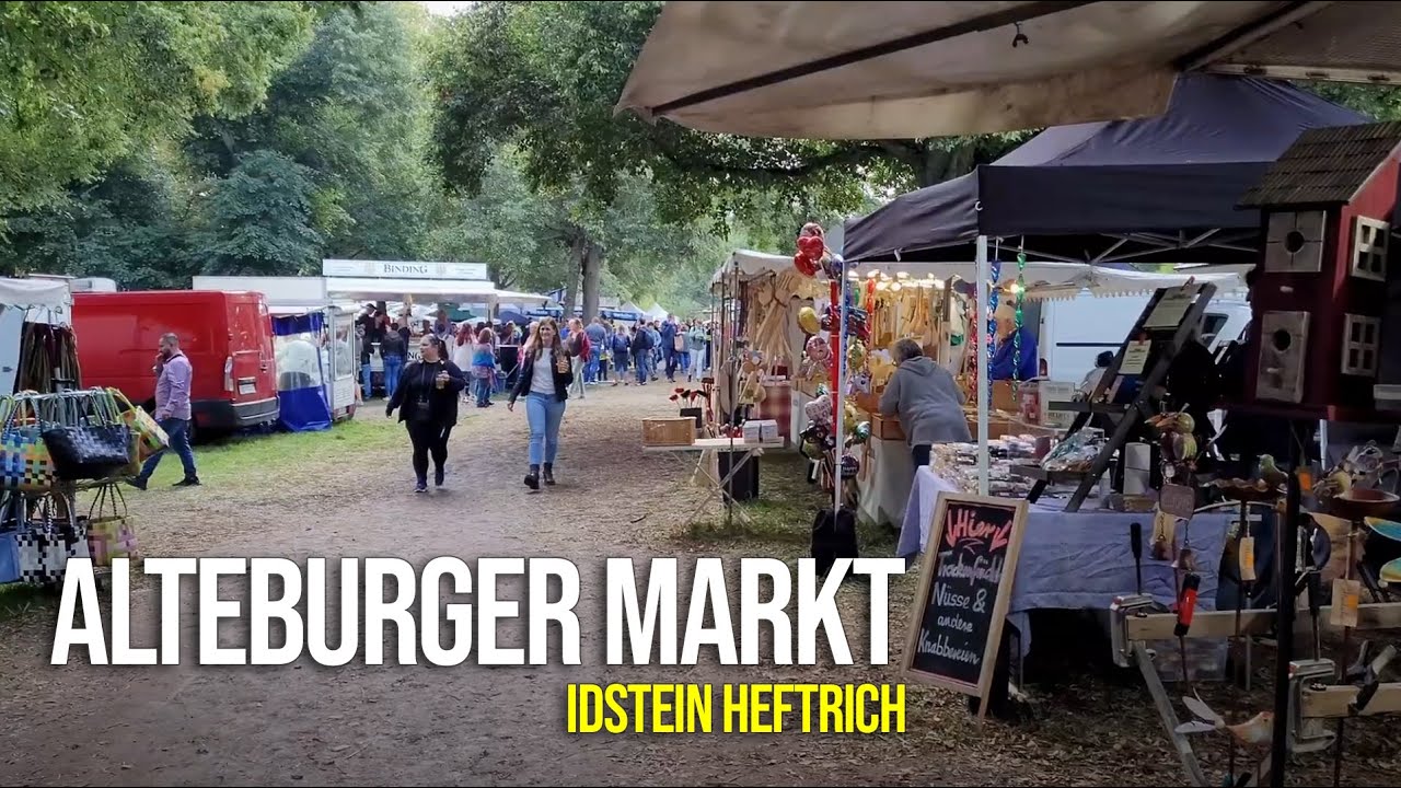 ALTEBURGER MARKT 2025 - traditioneller Kram- & Viehmarkt mit Volksfestcharakter in Idstein Heftrich
