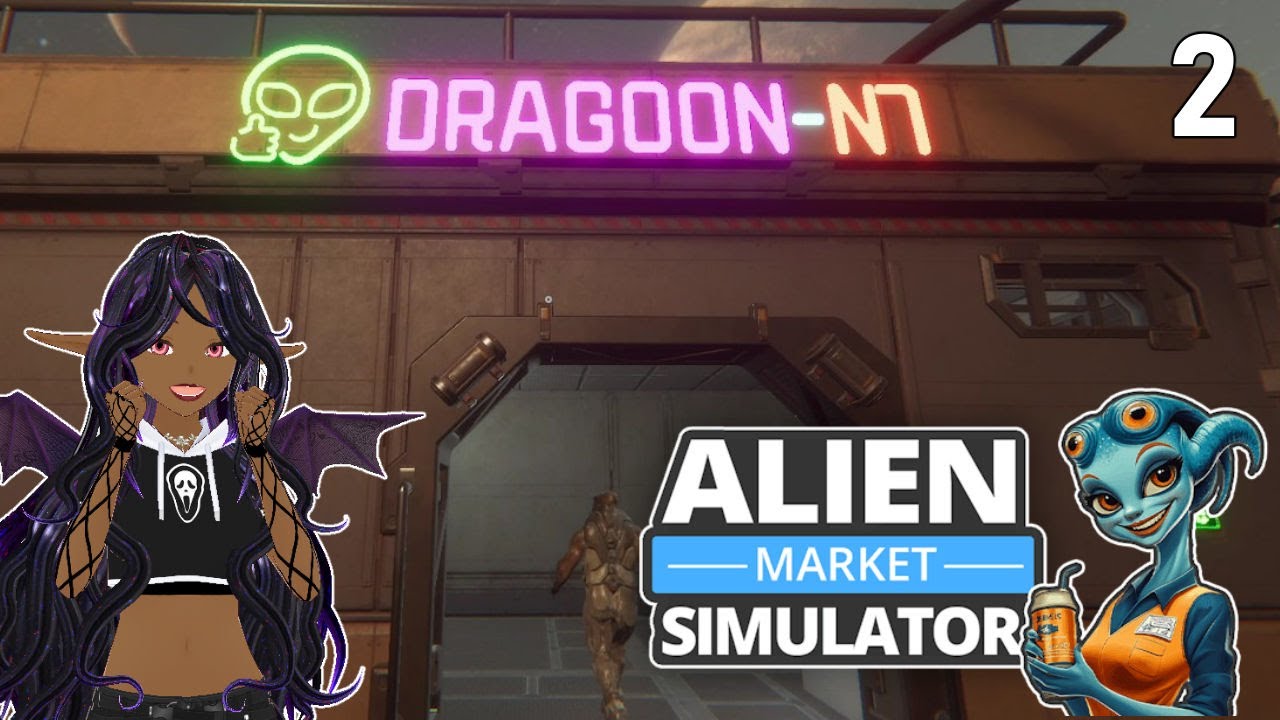 Alien Market Simulator Walkthrough - Part 2 - Bathrooms Gives you MONEY!?