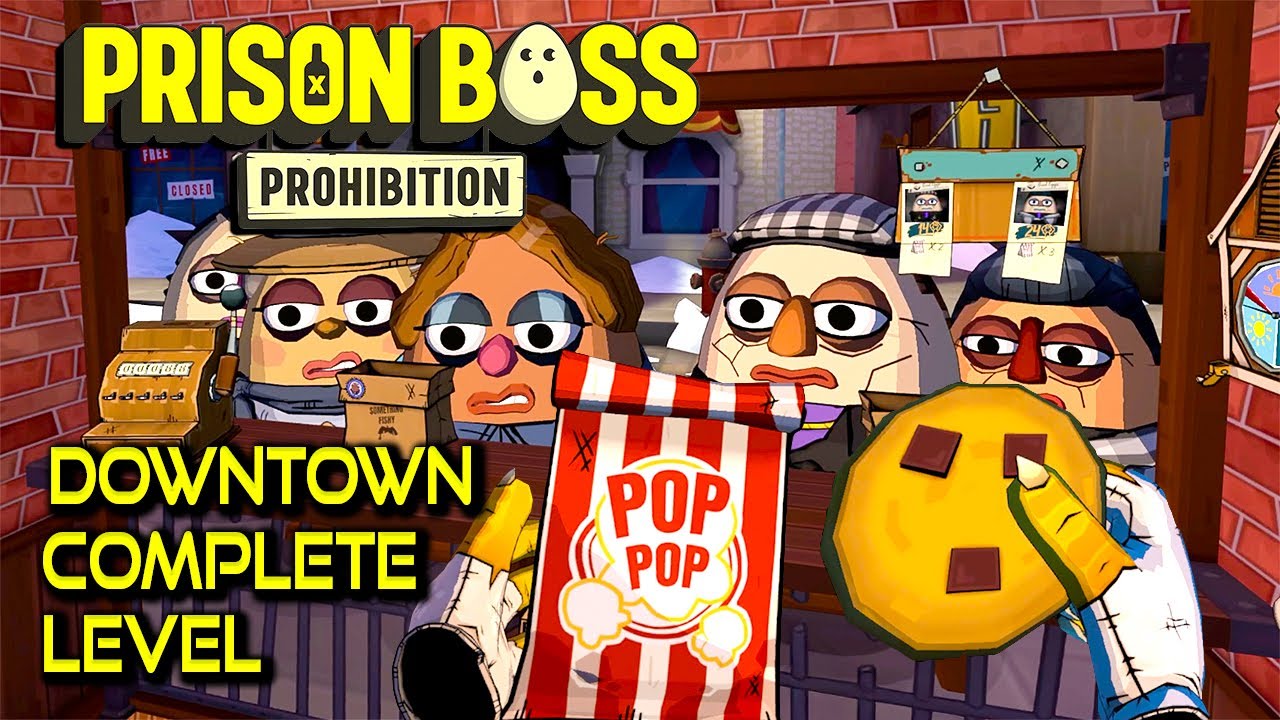 Prison Boss Prohibition | Downtown Full Level Walkthrough | No Commentary