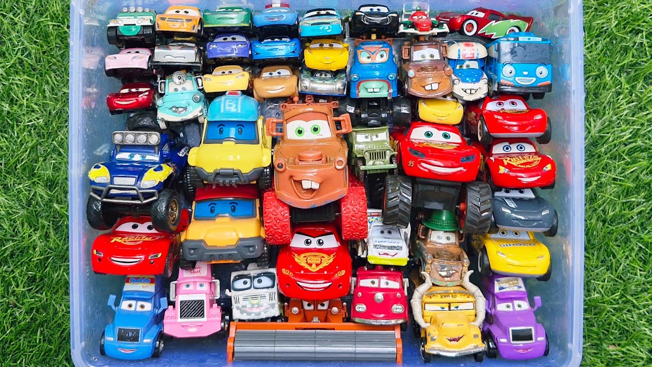 Disney Pixar Cars Unboxing Review | Lightning McQueen, Tow Mater, Doc Hudson, Sally Carrera, Mack