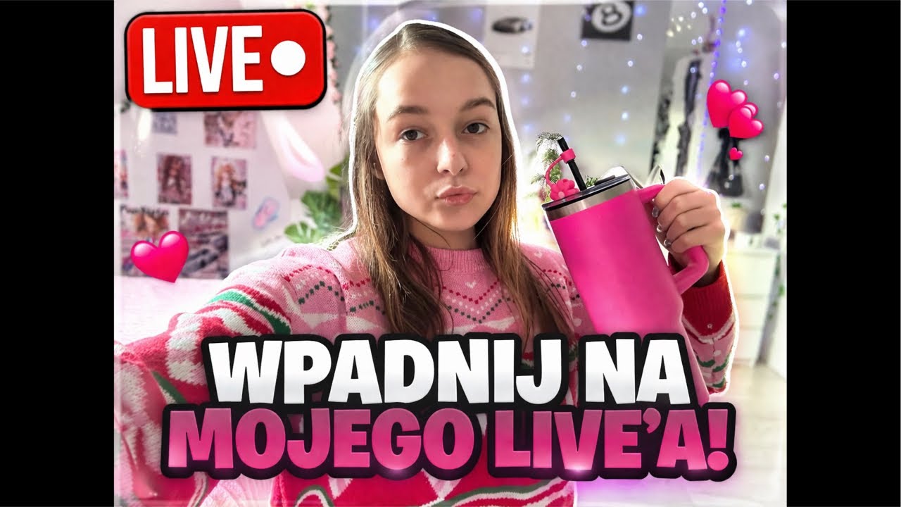 LIVE konkursy maluje sie gadam z wami pozdrawiam 😍🥰
