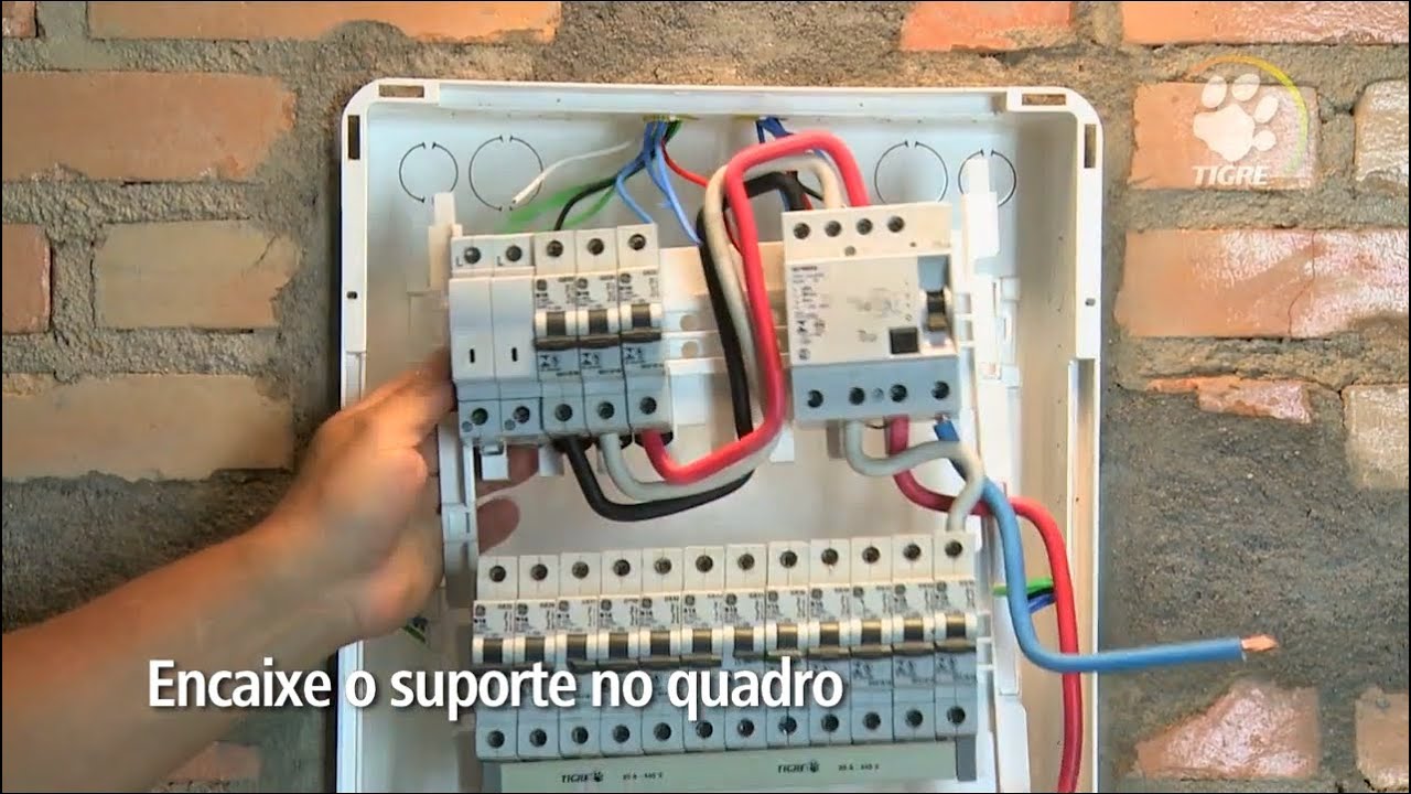 Como instalar quadro de distribuição | Tigre