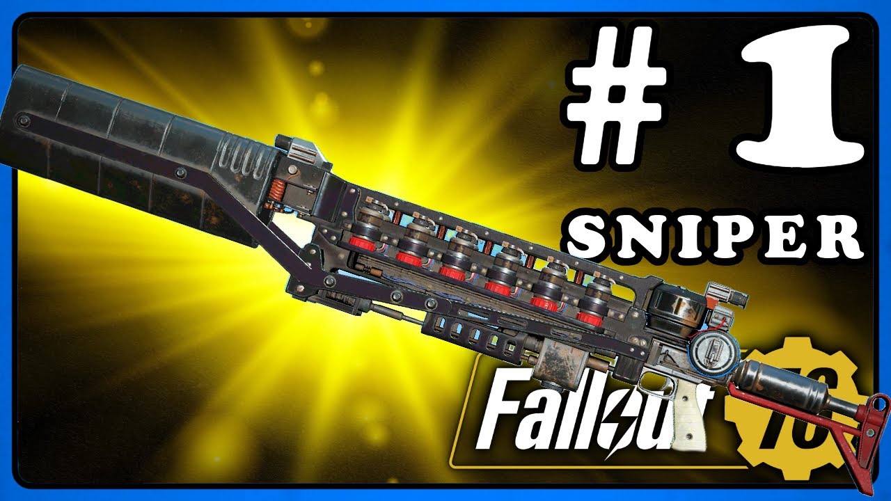 Fallout 76: Gauss Rifle - Now 2x Explosive and 90% Armor Pen - The King of Snipers.