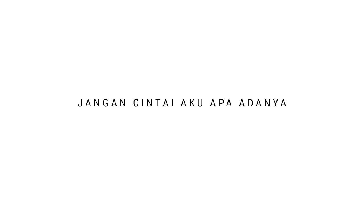 TULUS - Jangan Cintai Aku Apa Adanya (Official Audio)