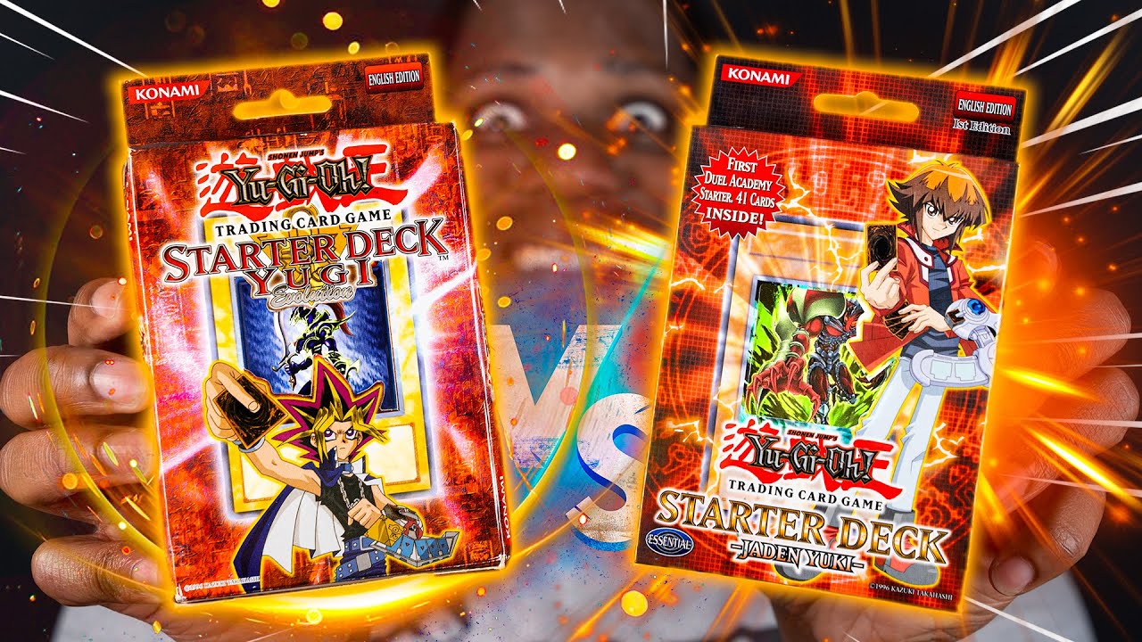 YUGI vs JADEN Starter Decks! 2004 vs 2006!
