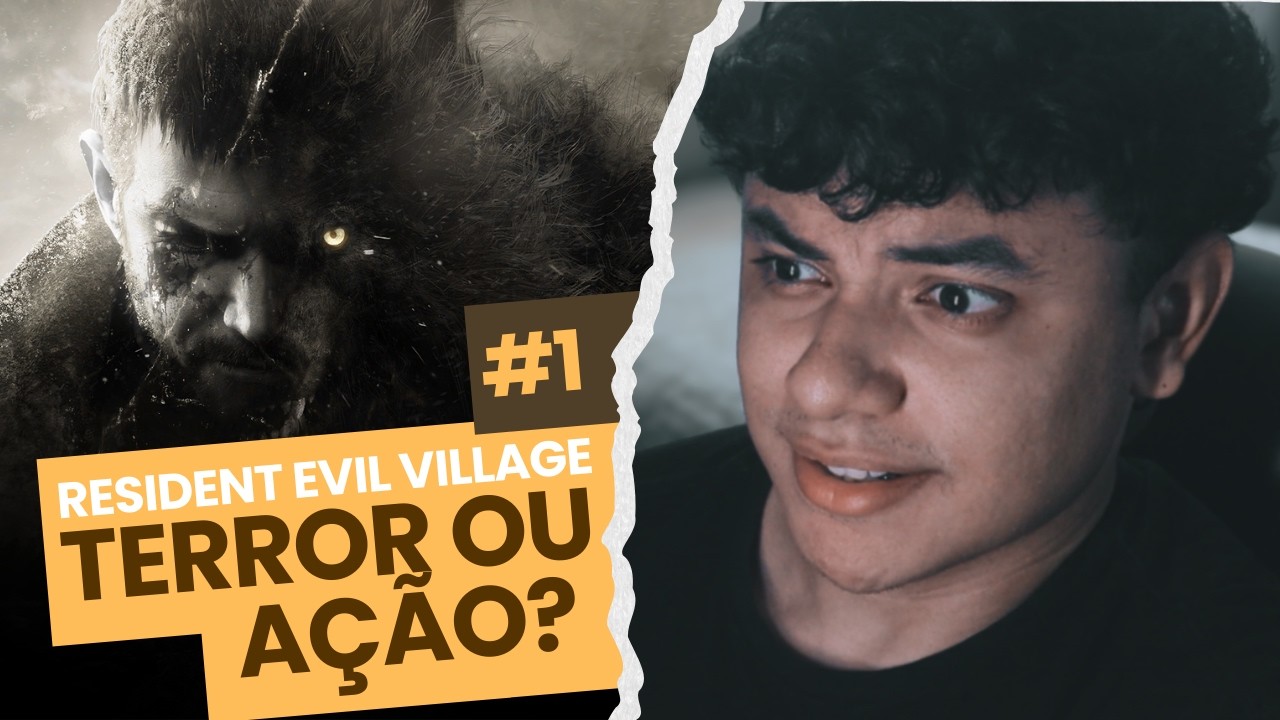Jogo de Terror ou Ação? - #ResidenteEvil