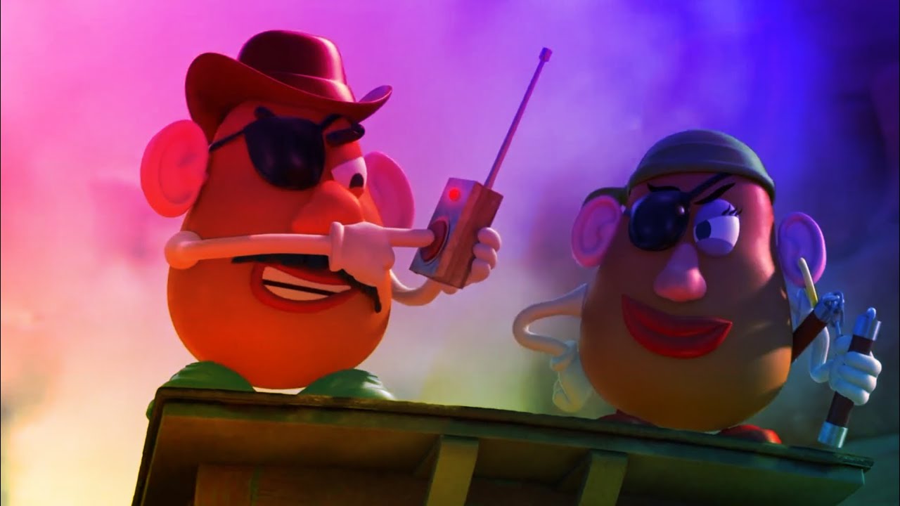 Toy Story 3 : Mr Potato Tried To Bomb Woody 2  /Inspired By Gamavision Csupo Effects 