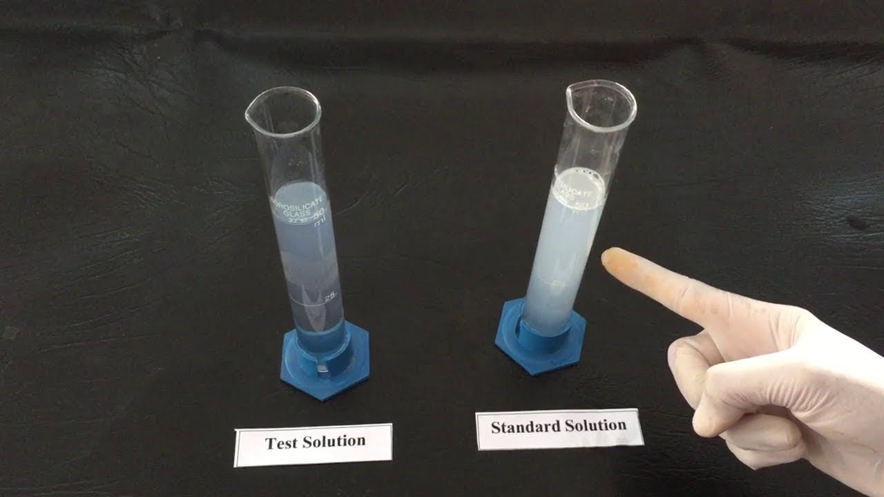 Limit Test For Chloride | How to Do Limit Test for Chloride | क्लोराइड का लिमिट टेस्ट कैसे करते हैं