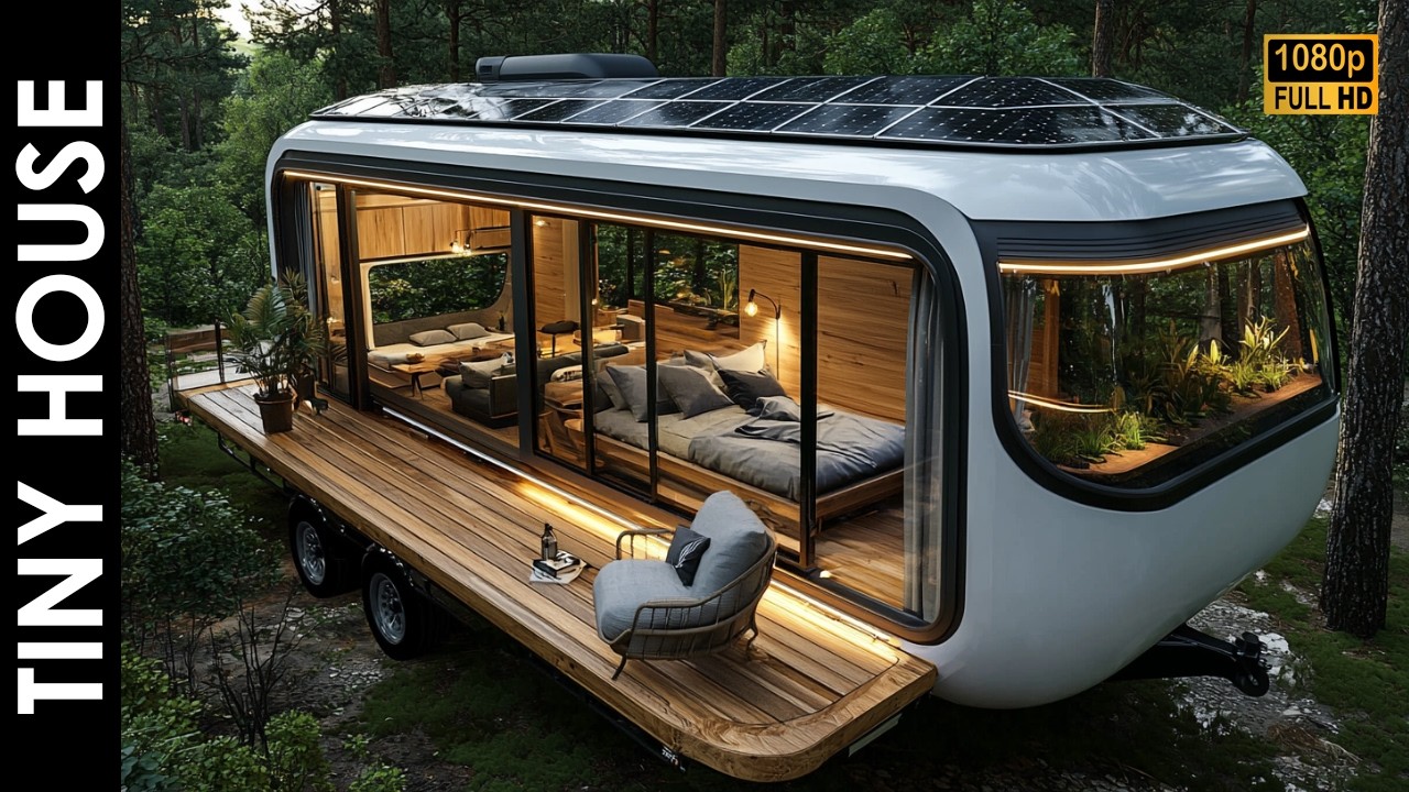 Revolutionizing Tiny Home: Elegant Mobile Homes with Minimalist Designs