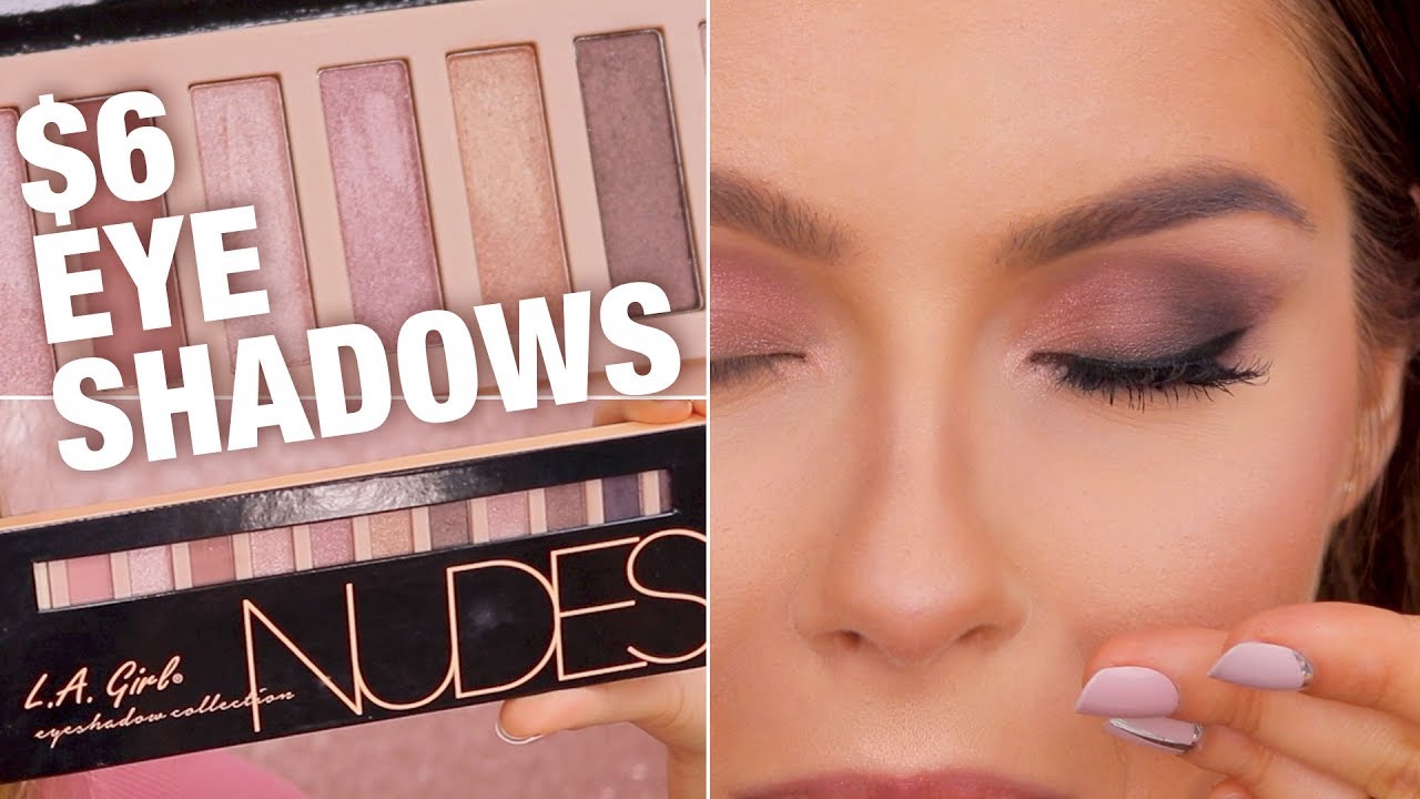 L.A. Girl $6 Nudes Eyeshadow Palette Review & Tutorial
