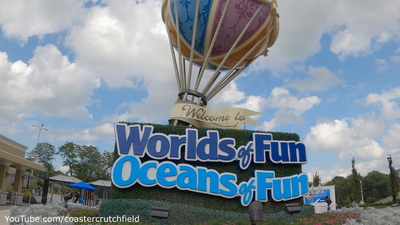 Worlds of Fun (4K Walking Tour) Kansas City MO