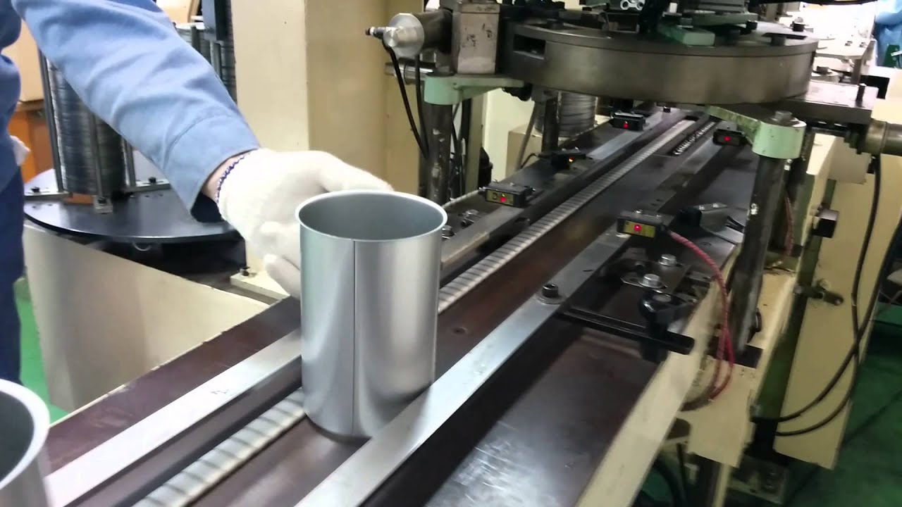 缶の胴ができるまで
