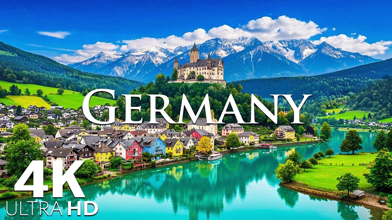 Germany 4K UHD | Majestic German Landscapes & Soothing Piano | Calm & Deep Relaxation