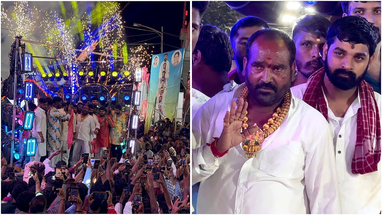 Laddu Yadav Sadar 2025 | Chappal Bazar Laddu Yadav Entry at Narayanguda Sadar 2025 | Sadar Sayyata 🐂