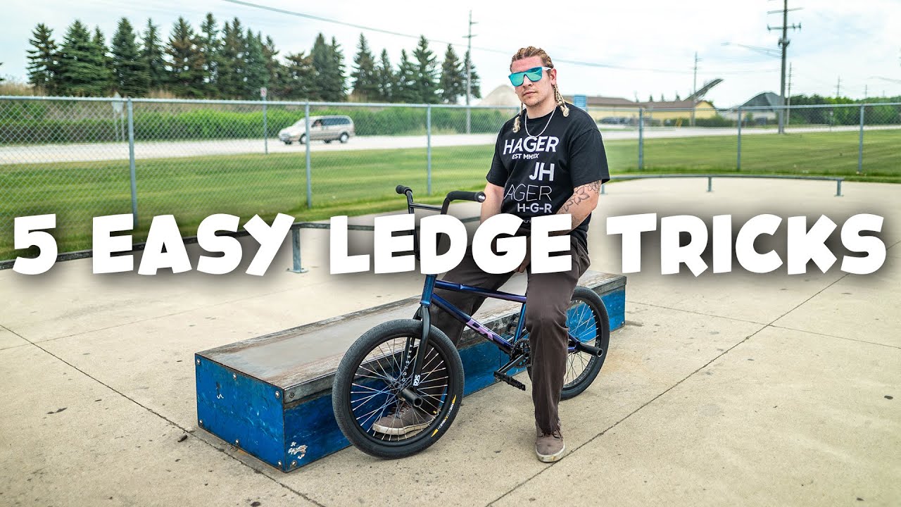 5 Easy BMX tricks (Ledge)