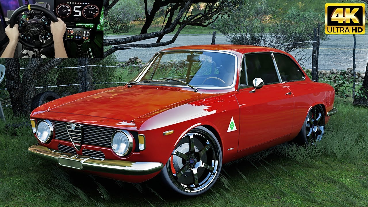 Alfa Romeo Giulia Sprint GTA Stradale 760Hp | FH5 | MOZA Steering Wheel Gameplay