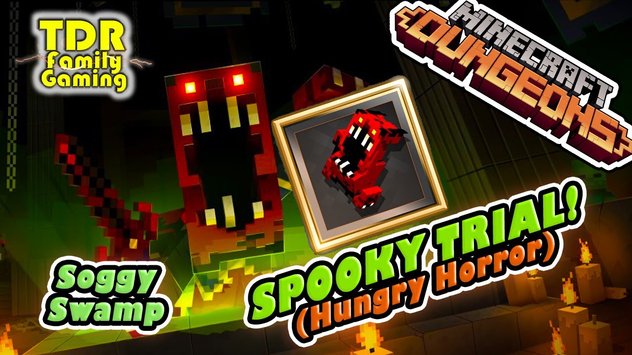 WE GOT HUNGRY HORROR! - Spooky Trials in Minecraft Dungeons