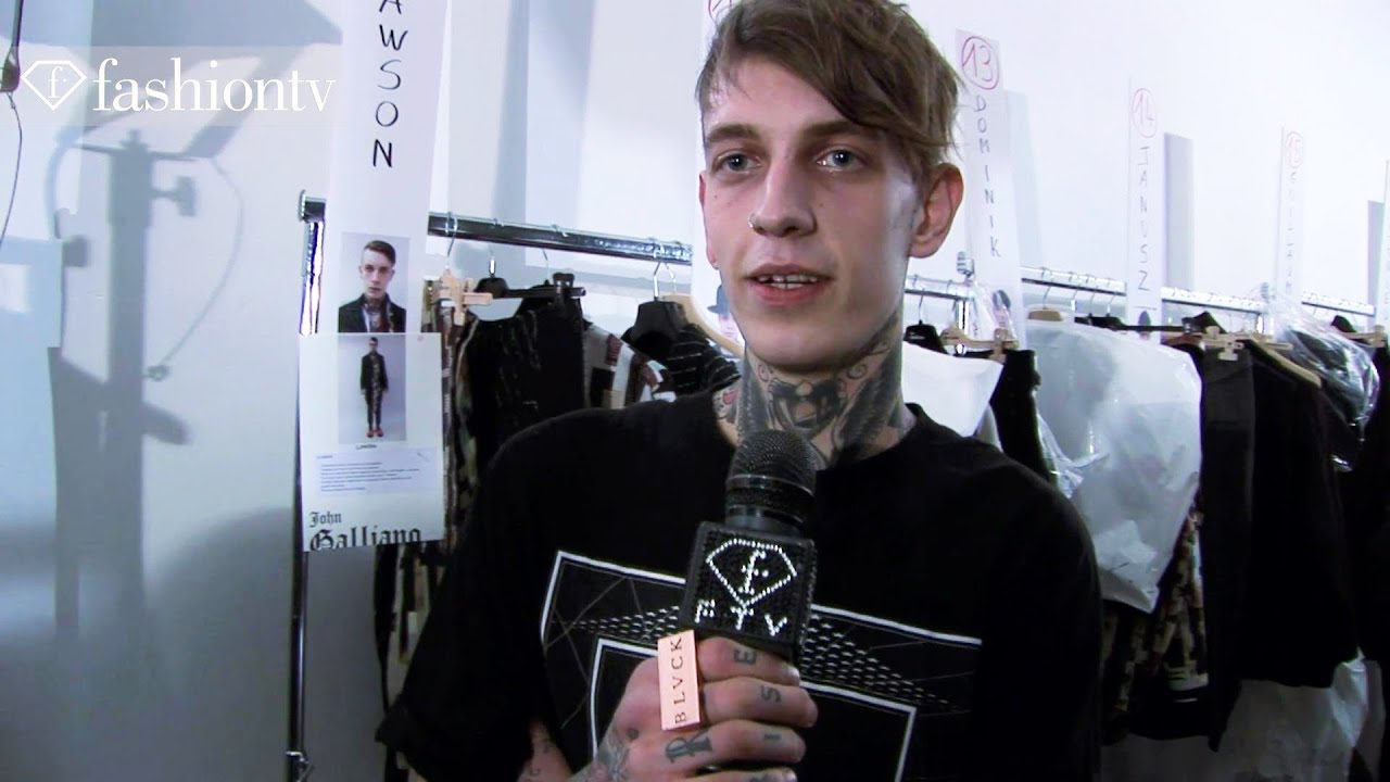 John Galliano Fall/Winter 2013-14 BACKSTAGE | Milan Men's Fashion Week | FashionTV