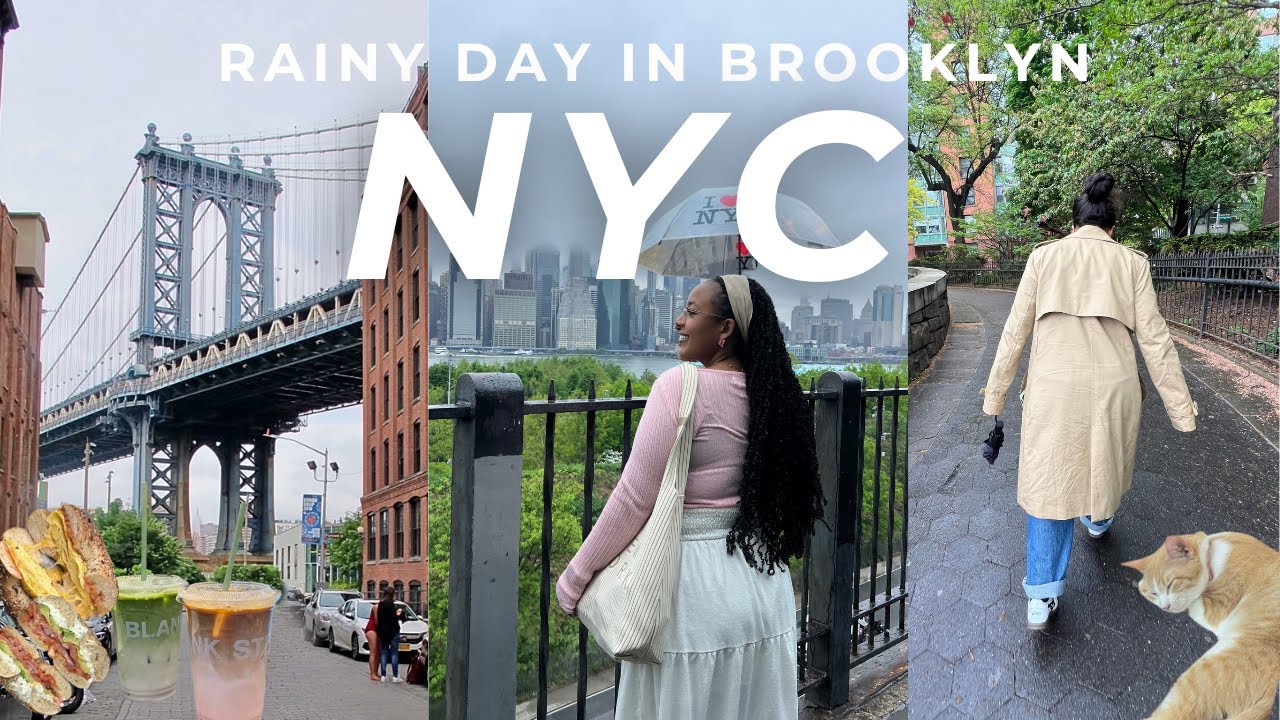 NYC TRAVEL VLOG: how to spend the perfect rainy day in Brooklyn, NYC