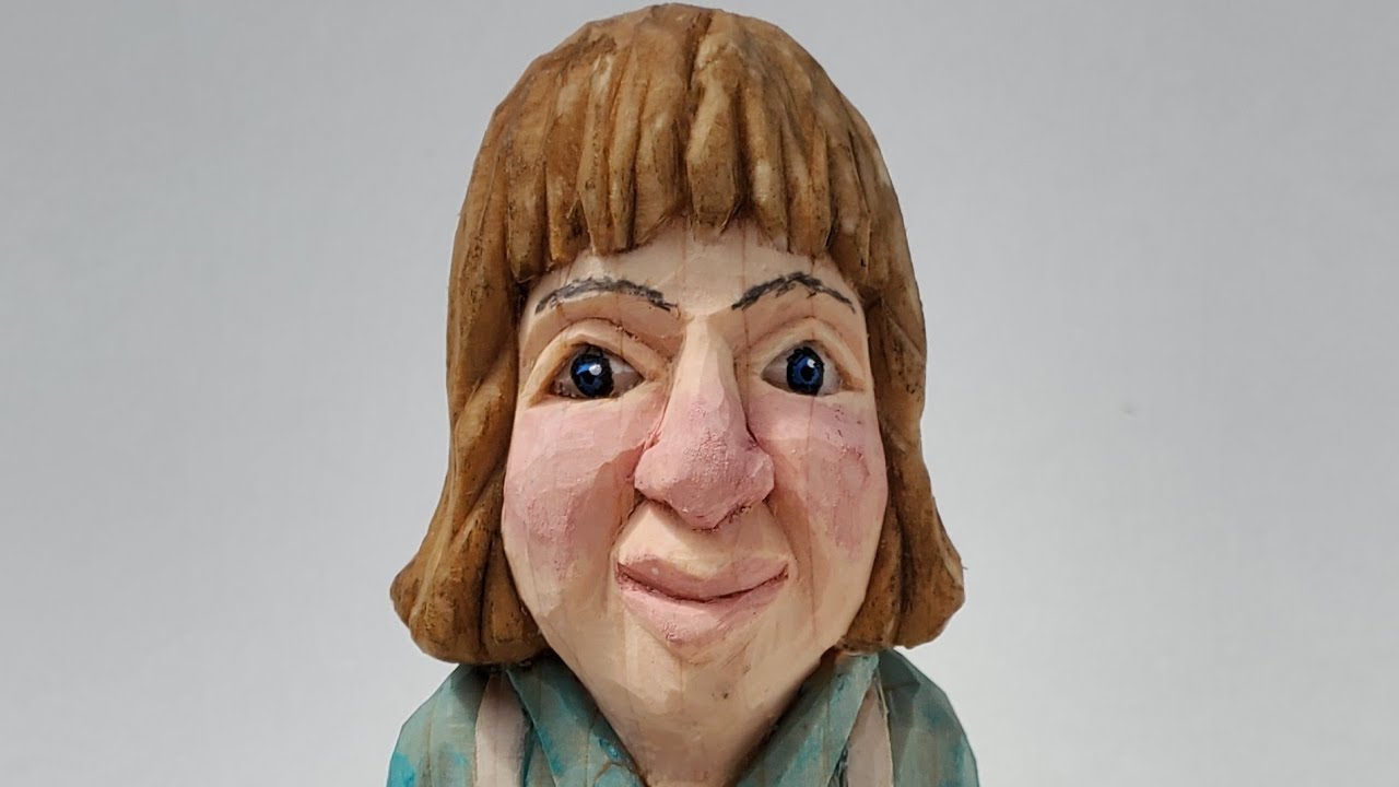 Whittling a Female Face