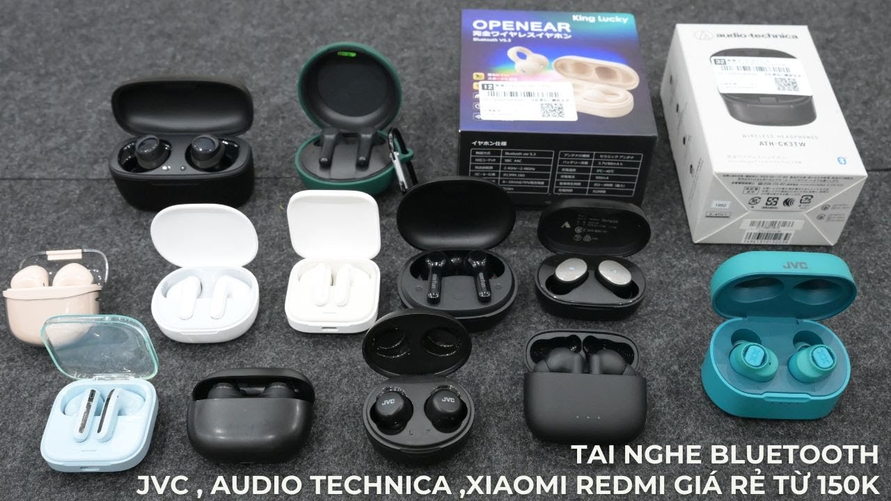 Tai nghe bluetooth hàng đấu giá nhật nghe nhạc hay pin lâu giá rẻ từ 150k