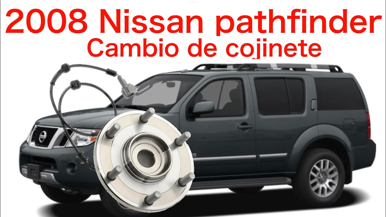 2008 Nissan Pathfinder cambio de cojinete Front wheel bearing. #usa #mecanica #mecanicaautomotriz