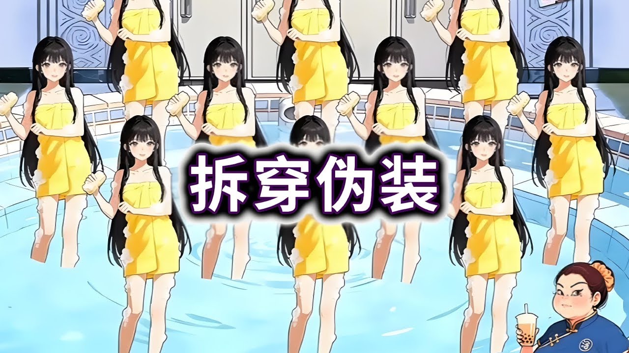拆穿伪装，找出混入女澡堂的男人