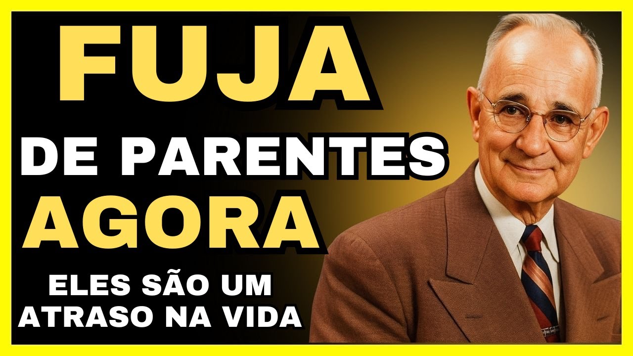 “FOGE DE PARENTE”, DIZIA NAPOLEON HILL — O MOTIVO É MAIS SOMBRIO DO QUE PARECE