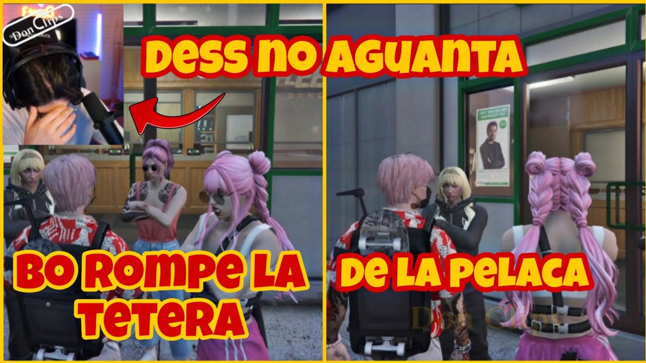 Bo rompe la tetera de la pelaca 🤣 #marbella #donclips #roleplay #bo #gta