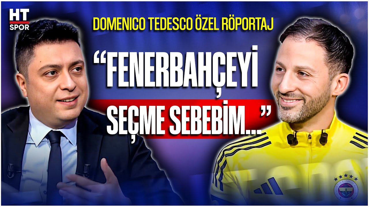 Tedesco, Fenerbahçe’yi seçmesinin sebebini açıkladı! | Özel Röportaj