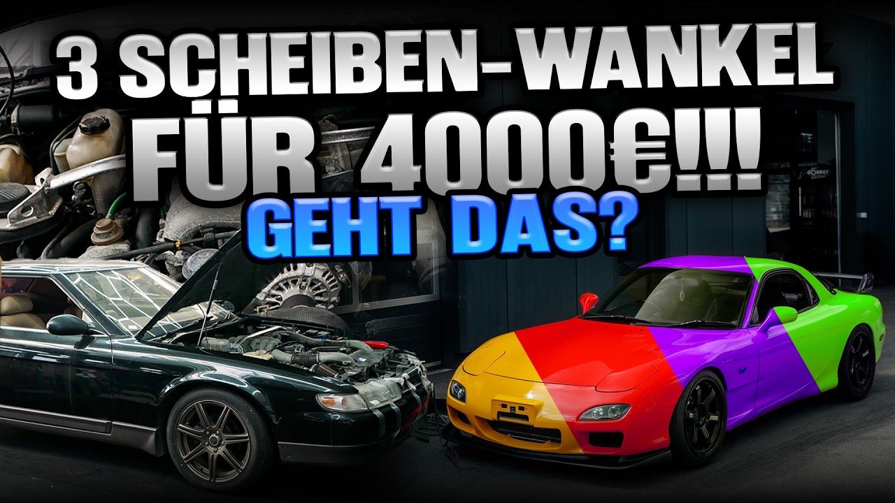 JP Performance - 3 Scheiben-Wankel f&uuml;r 4000&euro; !!! Geht das?