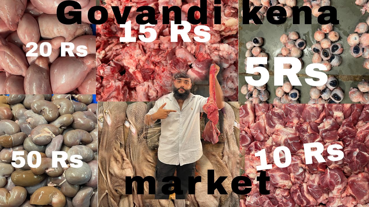 Mumbai Govandi Mutton Market |Deonar Mutton Market| Govandi Bakra Market | mutton market in Mumbai 