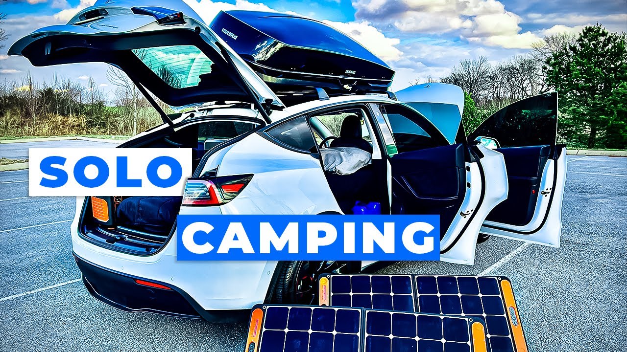 Подготовка к одиночному кемпингу для Tesla Model Y — Сезон 2