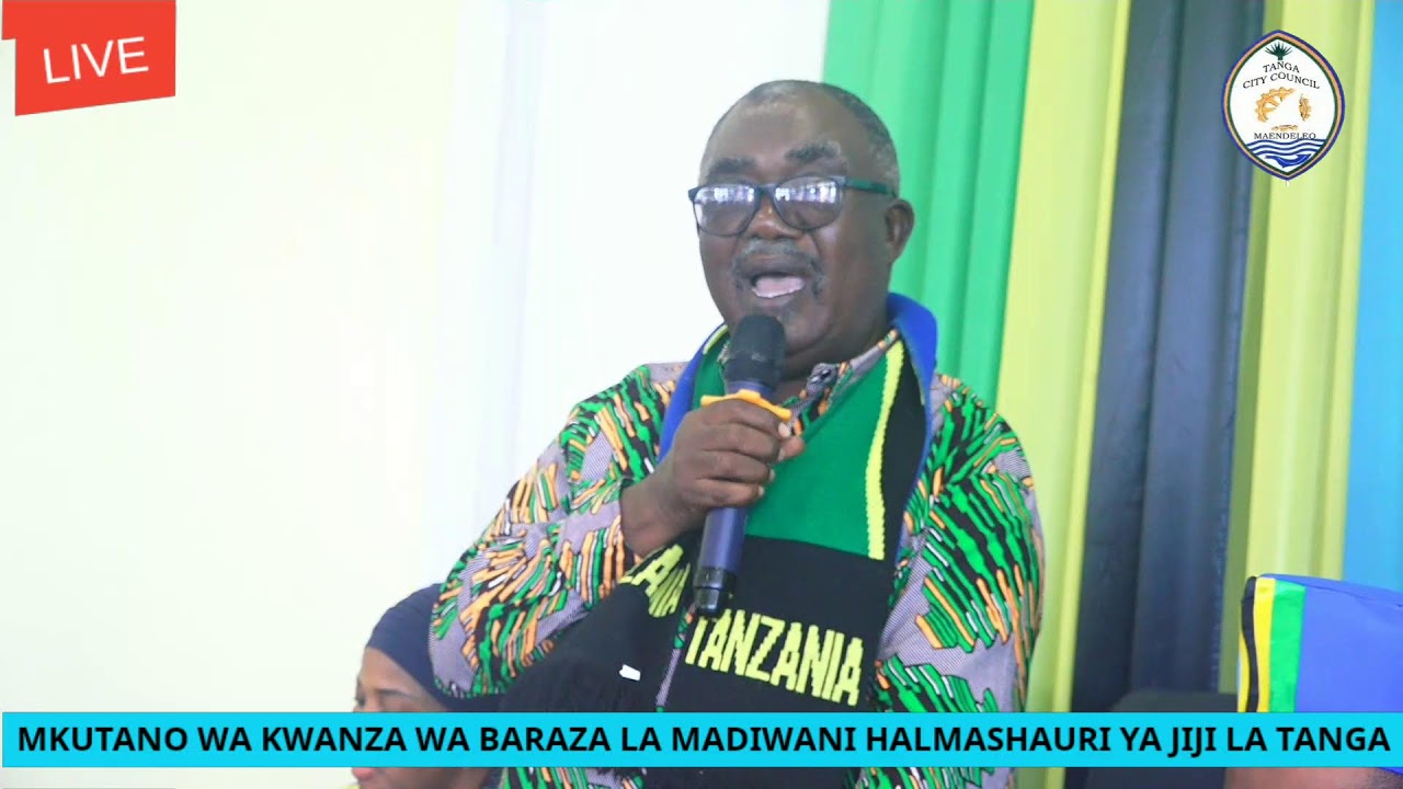 MKUTANO WA KWANZA WA BARAZA LA MADIWANI, HALMASHAURI YA JIJI LA TANGA,