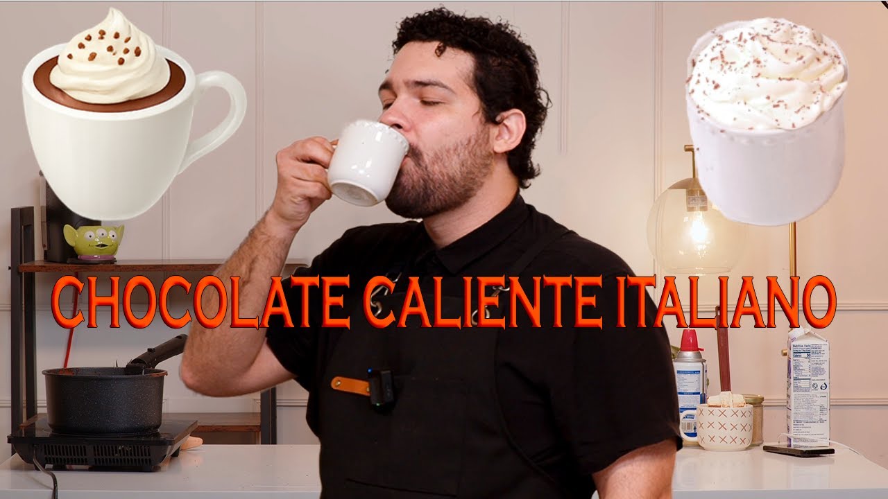 THE BAKER BOY COMO HACER CHOCOLATE CALIENTE ESTILO ITALIANO