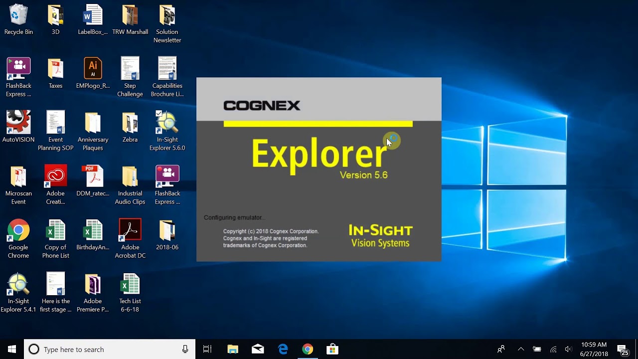 Download and Setup Cognex In-Sight Emulator