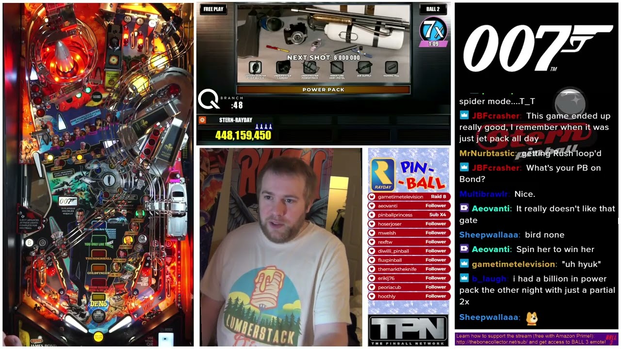 Full tour of James Bond pinball