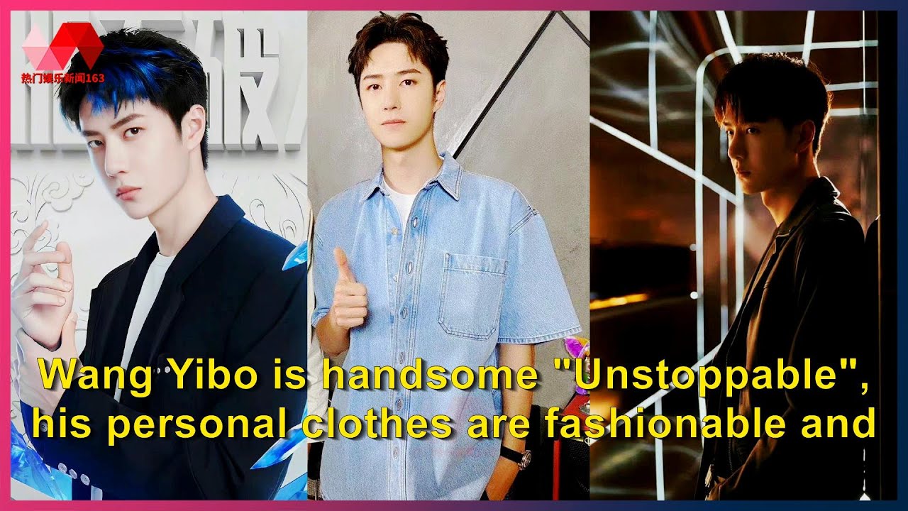 Wang Yibo is handsome 