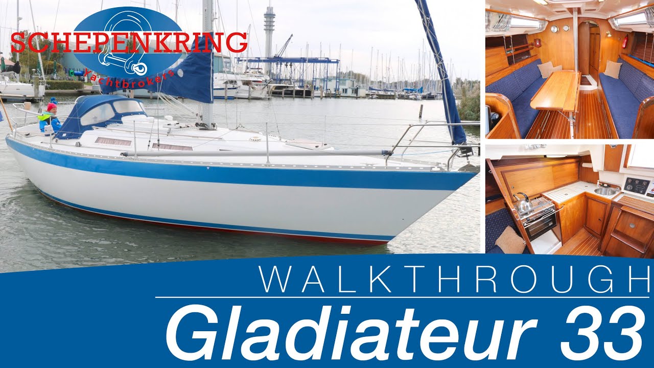 Wauquiez Gladiateur for sale | Yacht Walkthrough | @ Schepenkring Lelystad