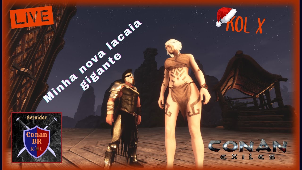 ANO NOVO CHEGANDO... EBA!!! BORA JOGAR NO NOSSO SERVIDOR CONANBR #sejamembro #conanexiles #dbd