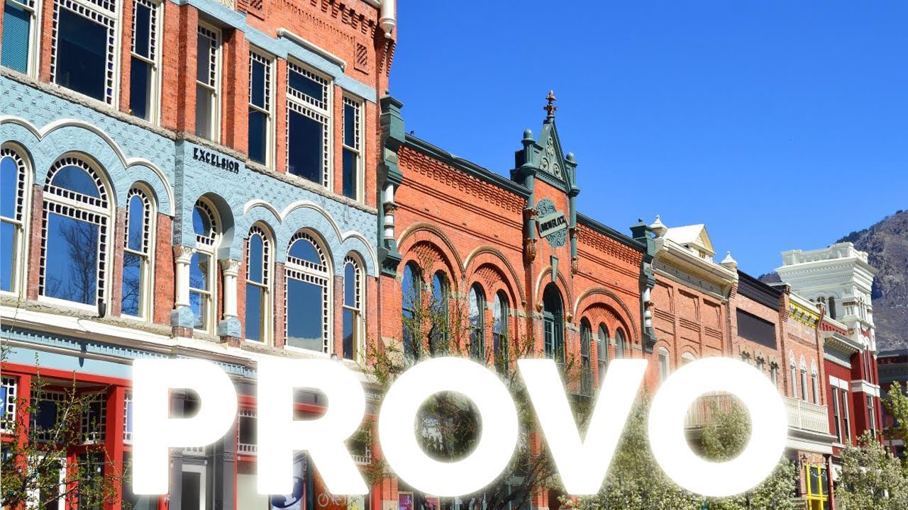 Orem to Provo Utah driving tour [4K]