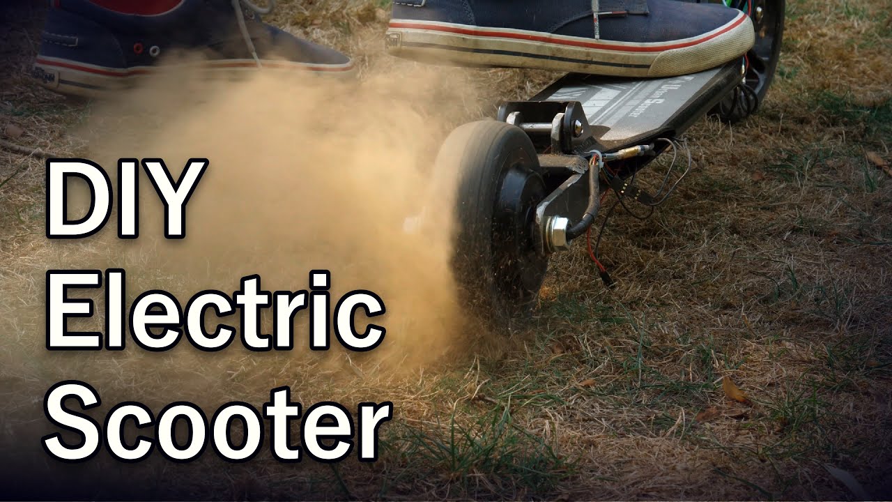 DIY Electric Scooter Part 1: Conversion