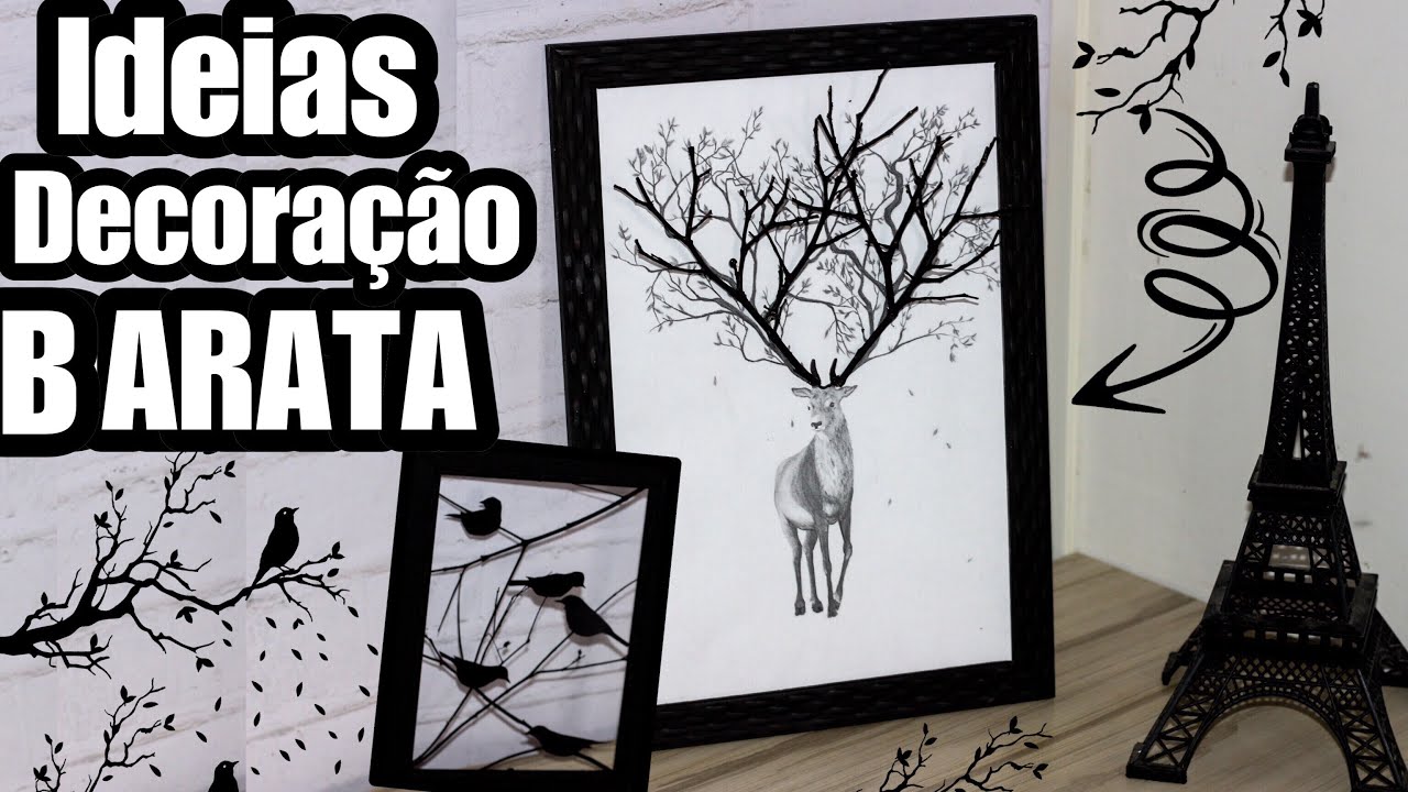 DIYs COM GALHOS SECOS #2 Decorações lindas   EDUARDO WIZARD