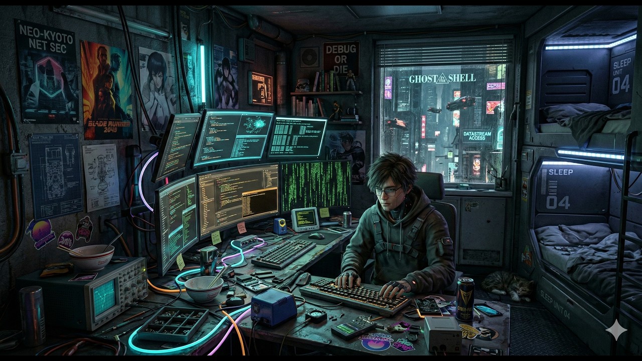 🎧 Deep Session 3 — Cyberpunk - Coding music, high energy developers