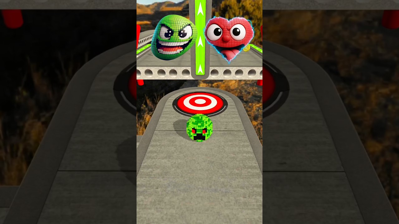 GOING BALLS in REVERSE LEVEL?? #goingballs #goingbolls #games #shorts #ballgame